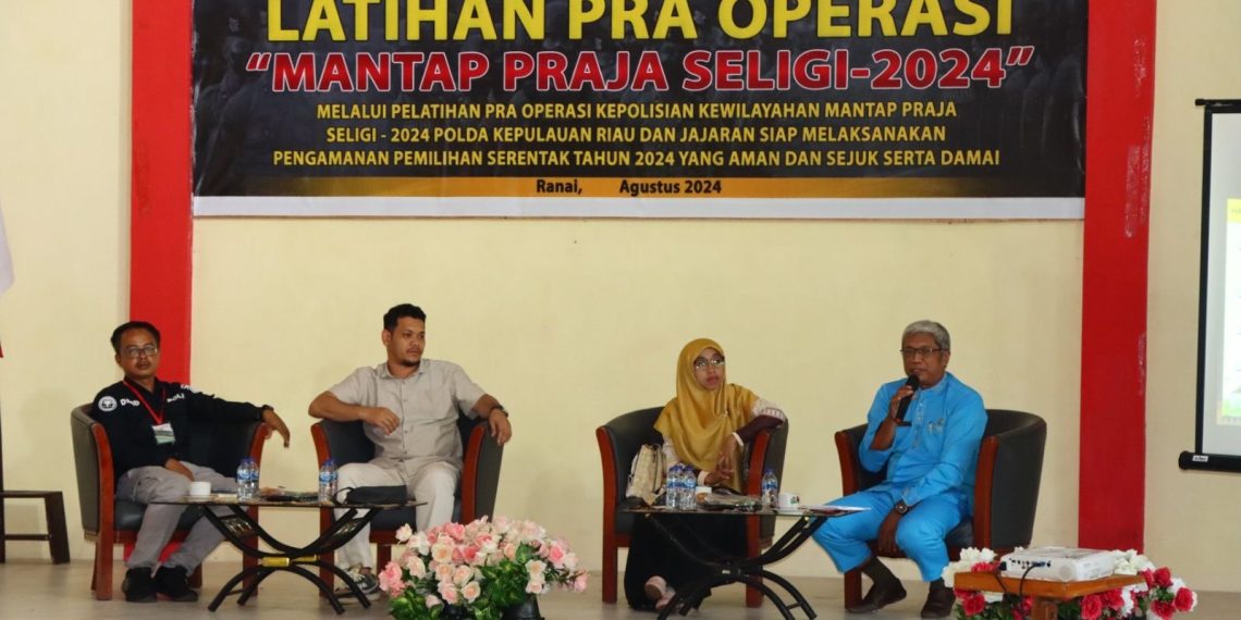 Polres Natuna Gelar Latihan Pra Operasi