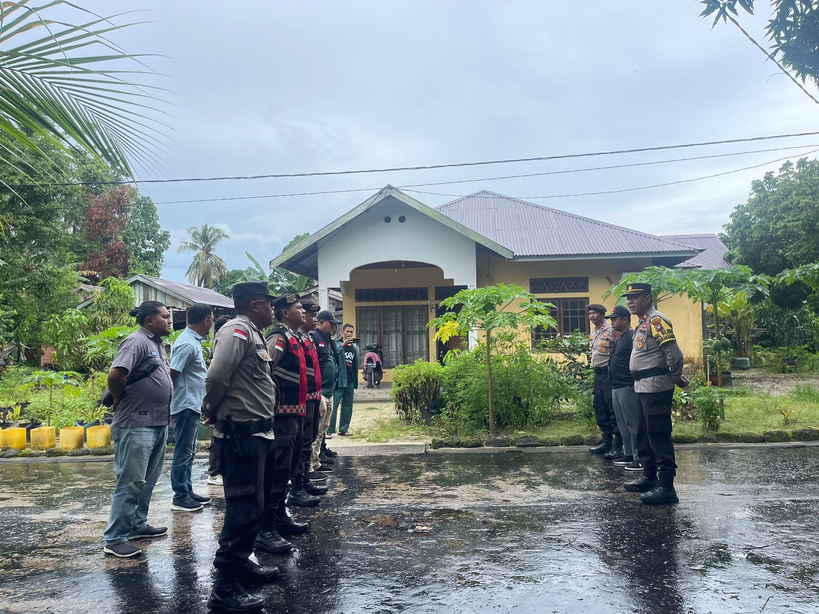 Polres Natuna, Laksanakan Pengamanan Kampanye Calon Bupati dan Calon Wakil Bupati Natuna