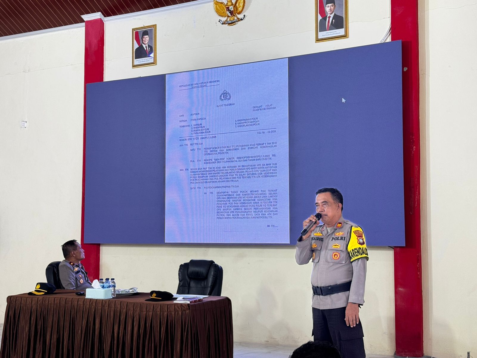 Polres Natuna Laksanakan Pelatihan Pra Operasi Seligi 2024, Siap Amankan Natal dan Tahun Baru 2024