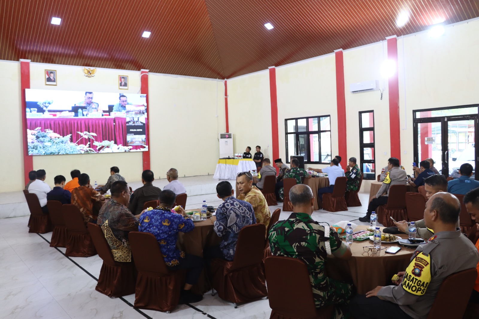 Polres Natuna Gelar Rakor Lintas Sektoral Jelang Pengamanan Natal 2024 dan Tahun Baru 2025