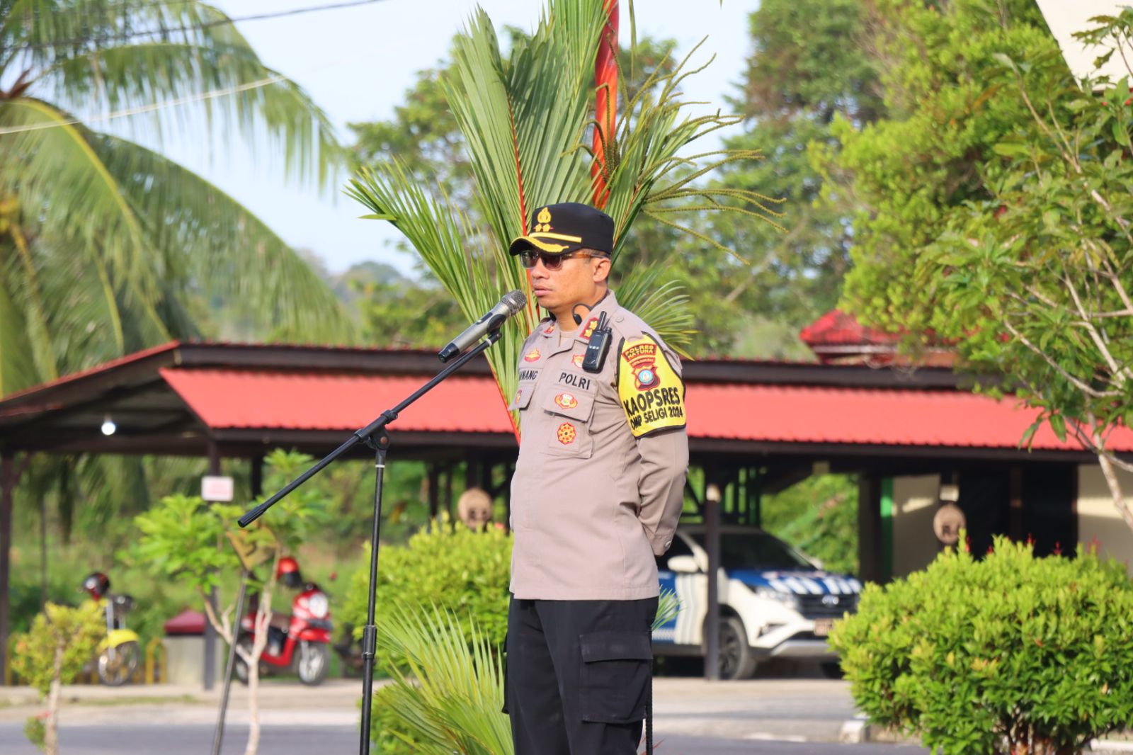 Polres Natuna Gelar Pemeriksaan dan Pengecekan Senjata Api Dinas