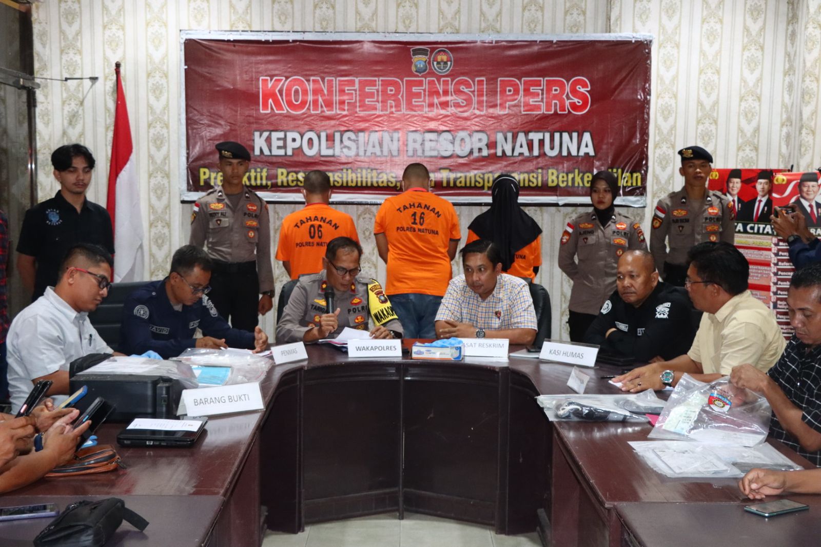 Korban Arisan Bodong Rugi Rp50 Juta, Tersangka ES Ditangkap Satreskrim Polres Natuna