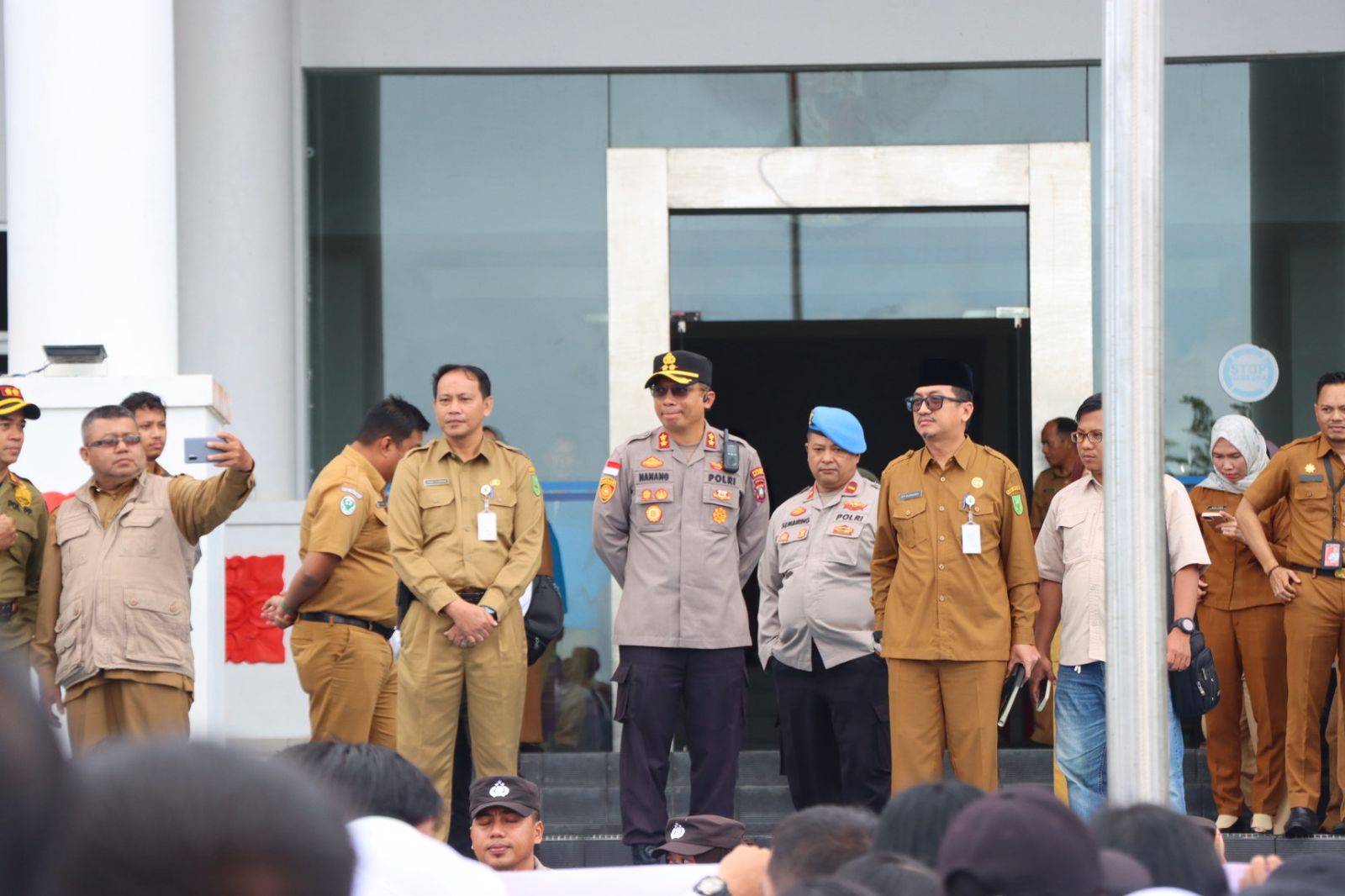 Kawal Unjuk Rasa, Kapolres Natuna, Mari Jaga Ketertiban dan Kenyamanan Ramadhan