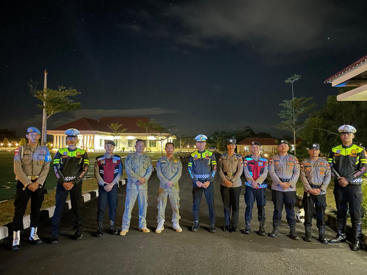 Polres Natuna Gencarkan Patroli Blue Light di Malam Minggu, Cegah Balap Liar dan Jaga Kamtibmas
