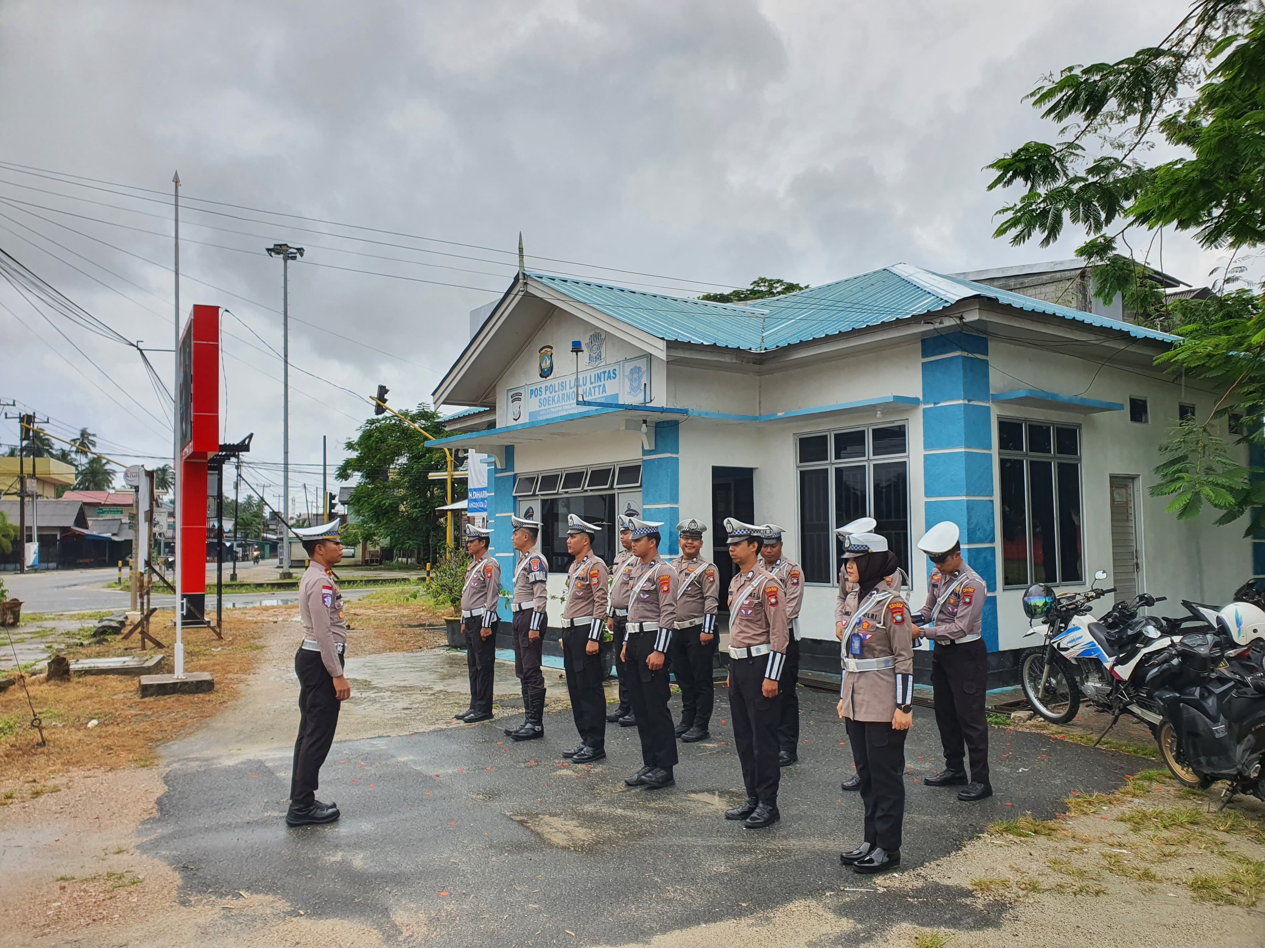 Keselamatan Masyarakat Menjadi Yang Utama, Satlantas Polres Natuna Laksanakan Turjawali