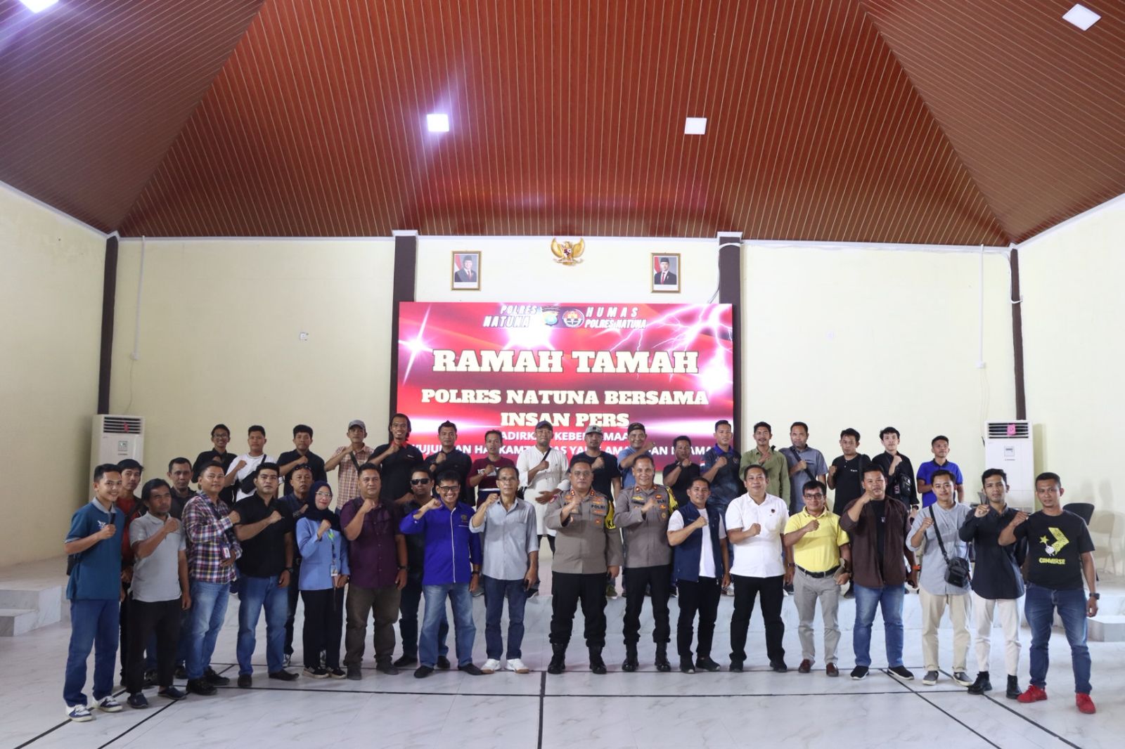 Kapolres Natuna Temu Ramah Bersama Insan Pers, Bangun Sinergi Menuju Natuna Aman dan Nyaman