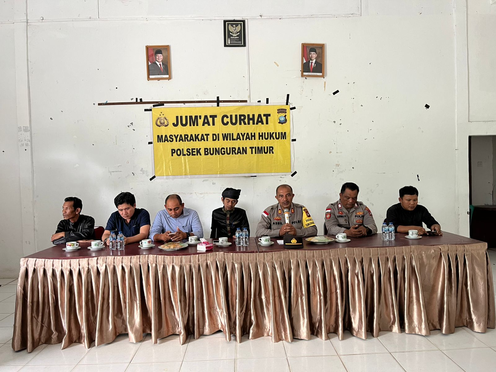 Jumat Curhat, Polsek Bunguran Timur Dengarkan Suara Hati Masyarakat Desa Sungai Ulu