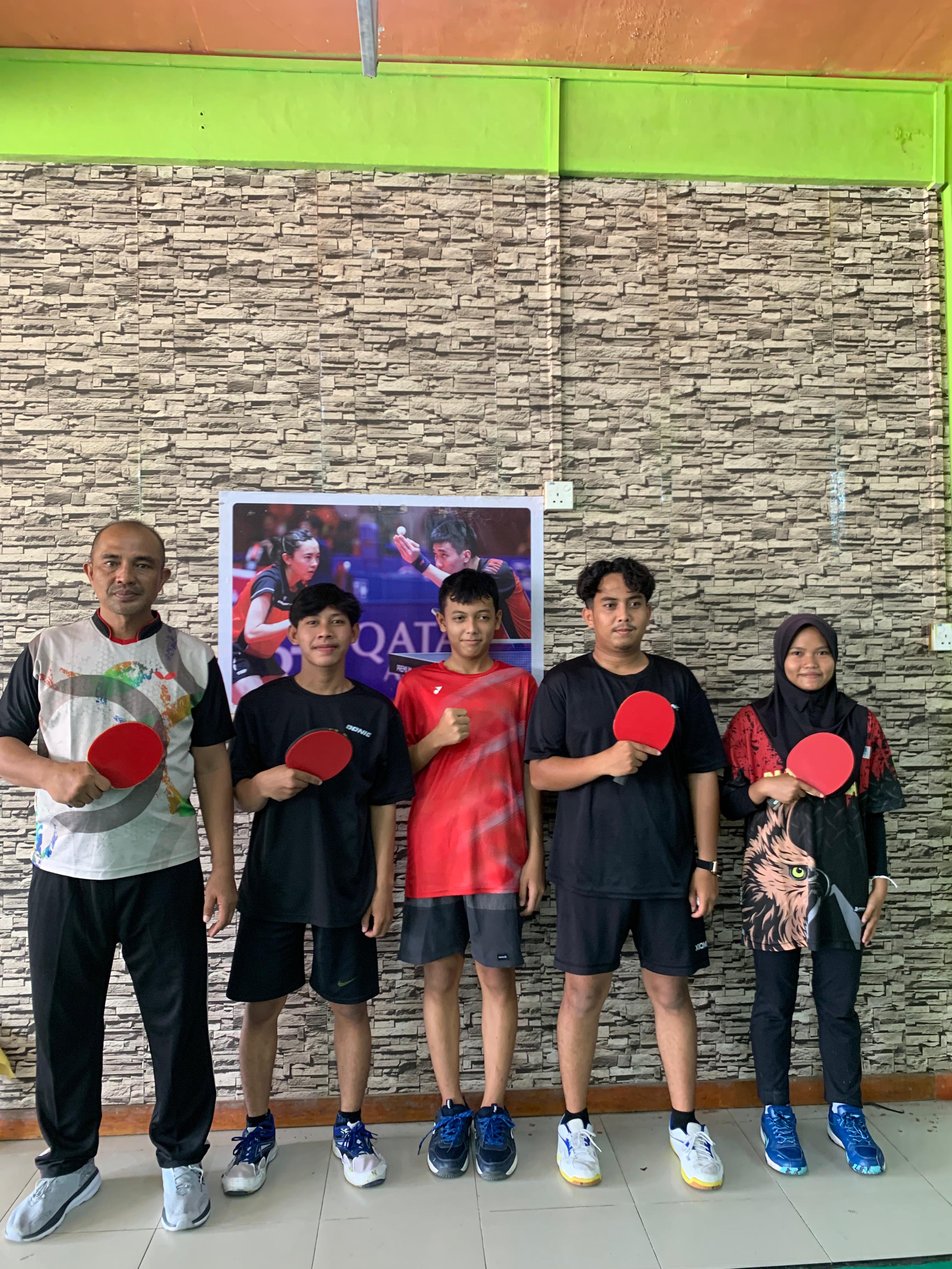 Pertandingan Tenis Meja, Pererat Kebersamaan dalam Rangka Hari Bhayangkara Ke-79  